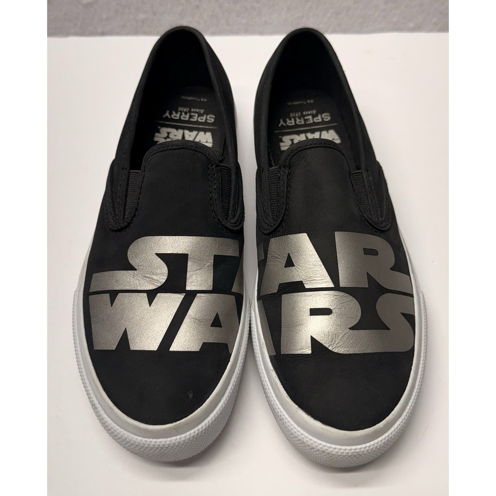 Sperry x Star Wars Darth Vader Cloud Slip On Shoes Women's 7.5 Black STS81944